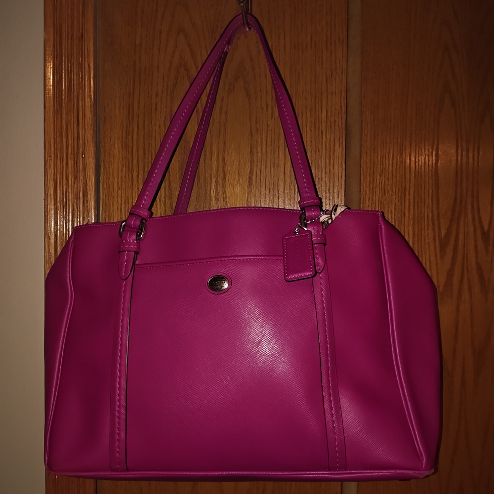 Coach Peyton Double Zip Carryall - Picture 2 of 13